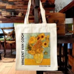Tote Bag "Vincent Van Gogh" - Bolsa de Tela Artística con Impresión de Obra