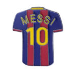 Pin Metálico Messi 10 Barcelona Broche Jersey Futbol