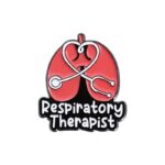 Pin Metálico "Respiratory Therapist" - Accesorio Especializado