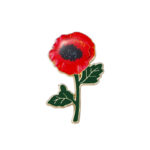 Pin "Flor Roja Elegante" – ¡El toque natural para tu estilo!