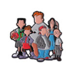 Pin Metálico Recreo Animado Caricatura Retro Kawaii Aesthetic