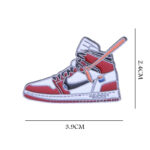 Pin Metálico Tenis Jordan 1 Chicago Broche Sneakerhead Off-White