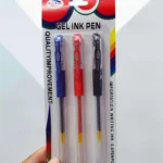 Set Plumas De Gel Shiyou Pen 3 Colores Trazo Fino 0.5mm Escolar G-008