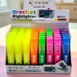 Marcatextos 2 En 1 Con Soporte Porta Celular Bracket Highlighter