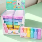 Kit De Resaltadores Mini Candy "Xuezi" Kawaii Corazón – 6 Colores Pastel