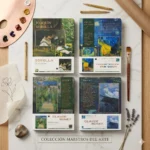 Cuaderno de Notas "Grandes Maestros" – Monet, Van Gogh, Sorolla (13.5x18.8cm)