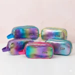 Lapicera X-Gear Tornasol: Estilo Mágico y 2 Compartimentos ✨