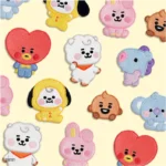 Pin Bordado BT21 – Personajes Coleccionables