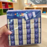 Caja con 48 Gomas de Migajón de Borrar Blancas (2.5 cm)