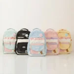 Mochila Escolar Fashionbag Sar Keeo Bappness / 3 Compartimientos, Detalle de Estrella Afelpada y Diseño Kawaii 46 x 30 x 14 cm