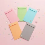 Sobres Pastel Kawaii para Cartas y Regalos 16x9 cm