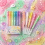 Set de Plumas Jelly Pen 3D CHOSCH – Efecto Relieve (8 piezas)
