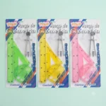 Juego de Geometría Flexible de 5 Piezas Marca Titiko