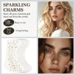 Tatuajes Faciales Glitter Joy Con Brillantes Y Holo
