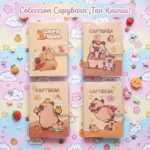 Mini Libreta de Capibara Kawaii 70 Hojas (10 x 7.5 cm)