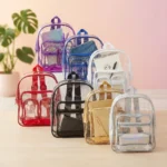 Mochila Transparente Aesthetic 30x35 cm  ✨ Varios Colores