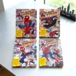 Cuaderno Pasta Dura Spider-Man - Edición A5, Cierre Elástico y Hojas Decoradas 14.5 x 21 cm