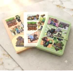 Cuaderno Minecraft Vinipiel - 13x19 cm con Broche Magnético