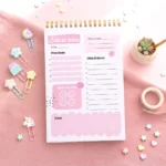 Libreta "Lista de Tareas" Aesthetic Pastel – Planner Diario con Control de Hábitos y Ánimo 14x22 cm