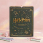 Calendario 2027 Harry Potter Edición Mágica – Diseño Exclusivo con Detalles Dorados