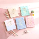 Libreta B5 Mármol Pastel de Puntos – 100 Hojas – Diseño You Have To Believe