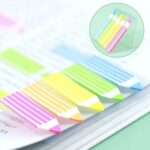 Notas Adhesivas Kawaii en Forma de Lápiz de Colores Pastel