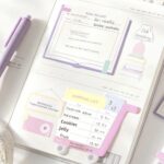 Notas Adhesivas Kawaii Diseño Carrito de Compras "Shopping List"