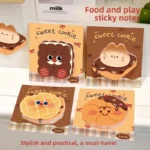 Notas Adhesivas Kawaii Diseño Sweet Cookie y Postres