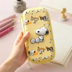 Lapicera Estuche Rígido Snoopy "Hahaha Lazy" - Edición Kawaii